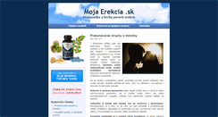 Desktop Screenshot of mojaerekcia.sk
